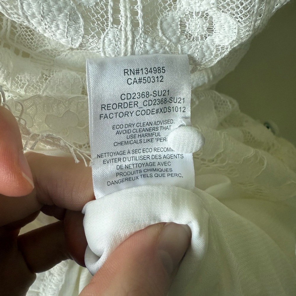 For Love And Lemons Samira Mini Dress Size M - Picture 7 of 9